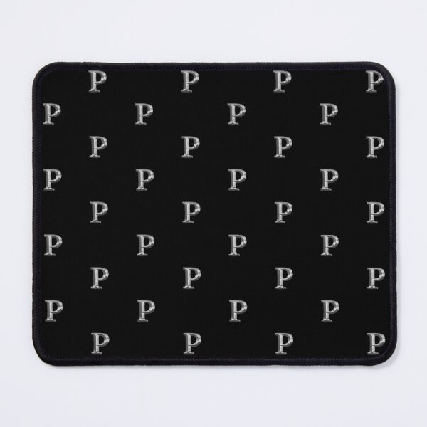 Item preview, Silver Upper Case Letter P designed and sold by molamode.