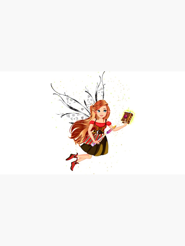 Thumbnail 7 of 7, Cap, Felicia The Magical Fairy Book Club Fairy Creating A New Book™  designed and sold by TeelieTurner.
