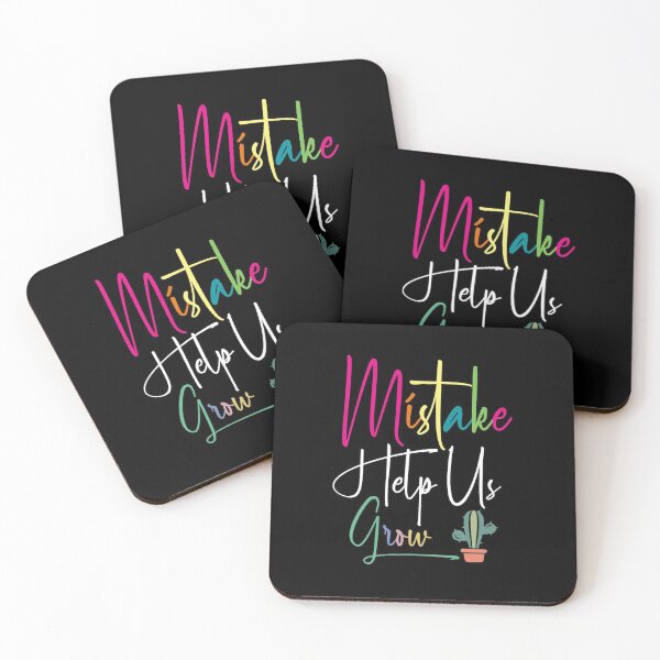 Item preview, Mistakes Help Us Grow For Teacher & Student Positive Mindset Ideas  designed and sold by biigshow.