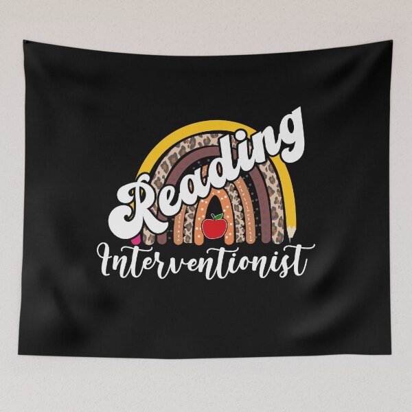 Item preview, Reading Interventionist, Reading Specialist Rainbow Leopard designed and sold by biigshow.