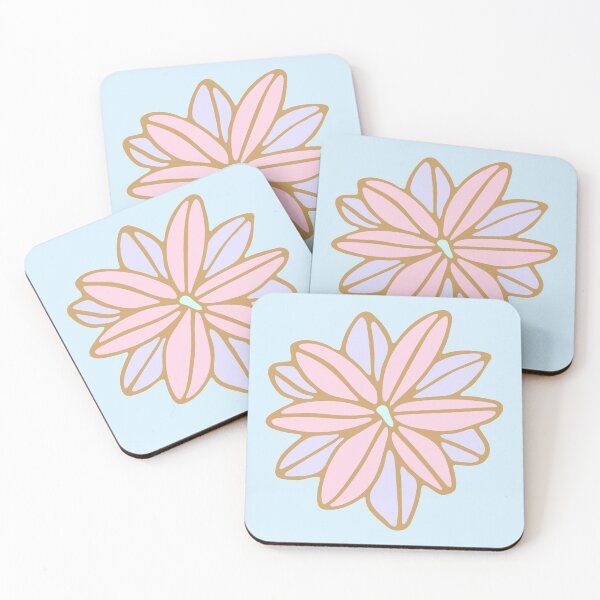 Item preview, BLOOM BIG BOHO FLORAL in PASTELS - UnBlink Studio by Jackie Tahara designed and sold by Jackie Tahara of UnBlink Studio.