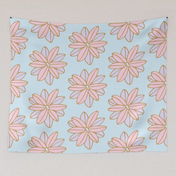 Item preview, BLOOM BIG BOHO FLORAL in PASTELS - UnBlink Studio by Jackie Tahara designed and sold by Jackie Tahara of UnBlink Studio.