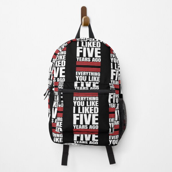 Item preview, Everything you like i liked five 5 years ago square design with red bands designed and sold by Usoubmaster.