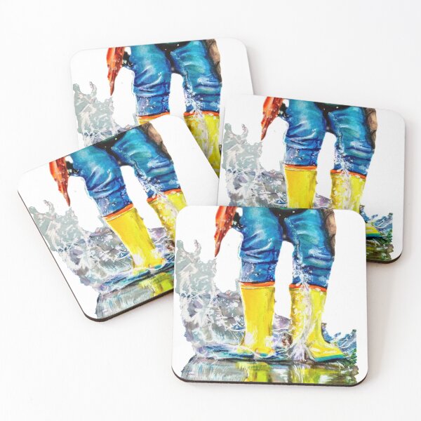 Item preview, Puddle Splash! designed and sold by LornaBowdenART.