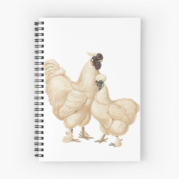 Item preview, White Silkies Bantams - World of chicken designed and sold by Myōhō Print Co..