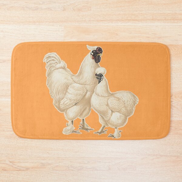 Item preview, White Silkies Bantams - World of chicken designed and sold by Myōhō Print Co..