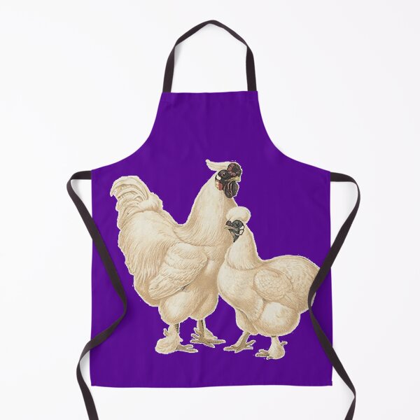 Item preview, White Silkies Bantams - World of chicken designed and sold by Myōhō Print Co..