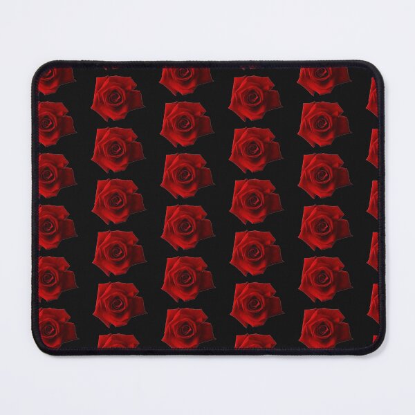 Item preview, RED ROSE ON BLACK designed and sold by lindaully.