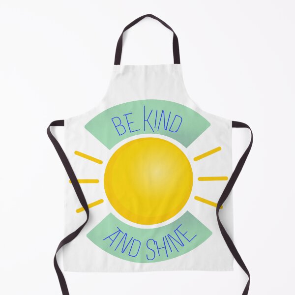 Item preview, Be Kind And Shine Sticker Design | Blue Letters designed and sold by Rainbows Rock.
