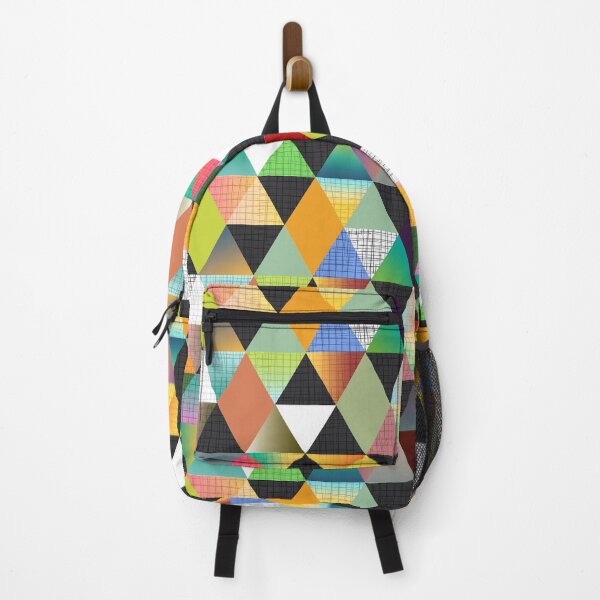 Item preview, Colorful Triangles #2 designed and sold by perfidoincanto.