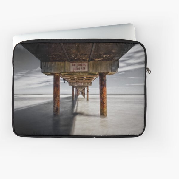 No Loitering Under Pier Laptop Sleeve