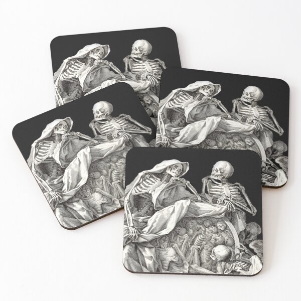 Item preview, Friendly Skeletons Chatting  designed and sold by TheWitchsWolf.