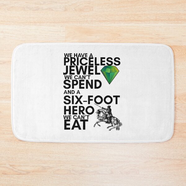 Item preview, Galavant-Inspired "Six-Foot Hero" designed and sold by mulberrydragon.