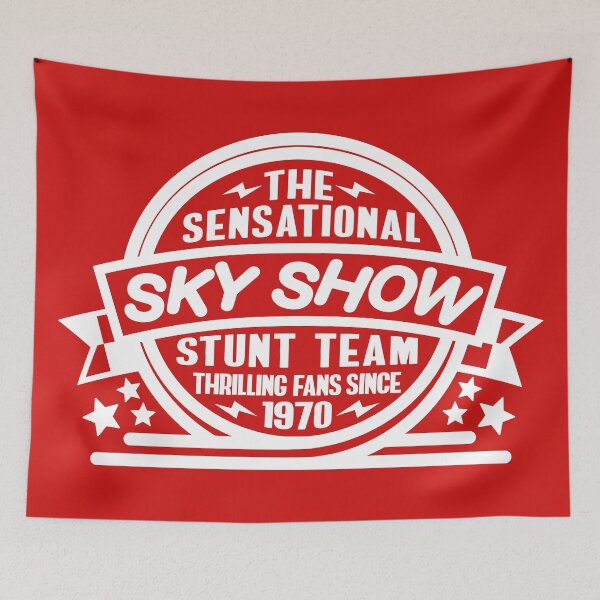 Item preview, 1970 - The Sensational Sky Show (Red) designed and sold by Justin Ellis.