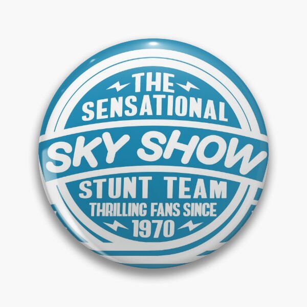 Item preview, 1970 - The Sensational Sky Show (Blue) designed and sold by Justin Ellis.