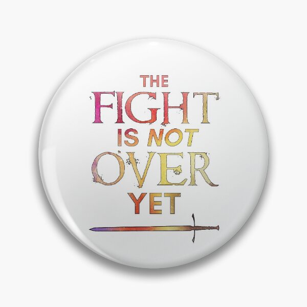 Item preview, Wizards-Inspired "Not Over Yet" designed and sold by mulberrydragon.