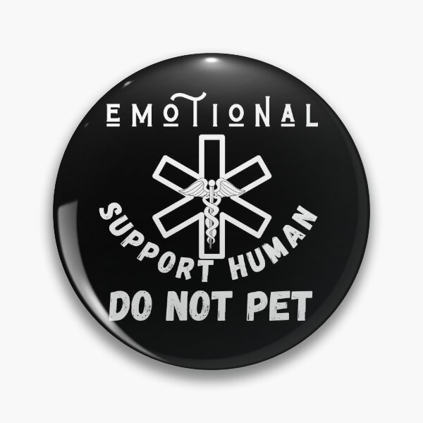 Item preview, emotional support human do not pet designed and sold by ronaldsonou.