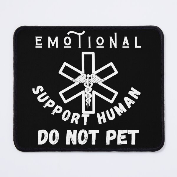 Item preview, emotional support human do not pet designed and sold by ronaldsonou.