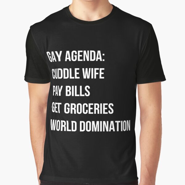 the gay agenda shirt