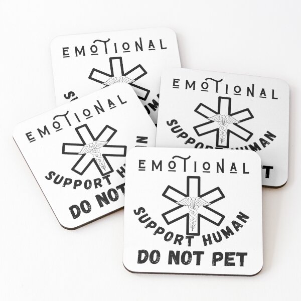 Item preview, emotional support human do not pet designed and sold by ronaldsonou.