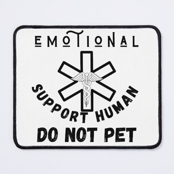 Item preview, emotional support human do not pet designed and sold by ronaldsonou.