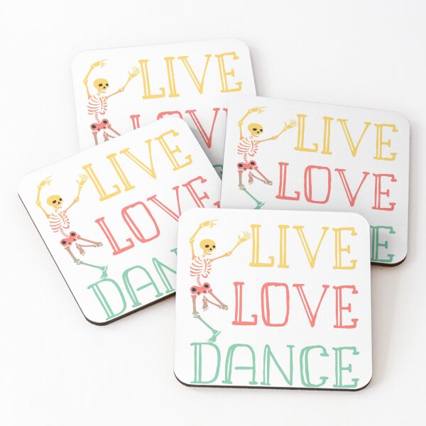 Item preview, Funny Live Love Dance Dancing Skeleton Dancer dance crew designed and sold by Dream-bubble.