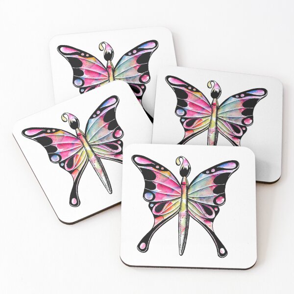 Item preview, brush butterfly designed and sold by Banosart.