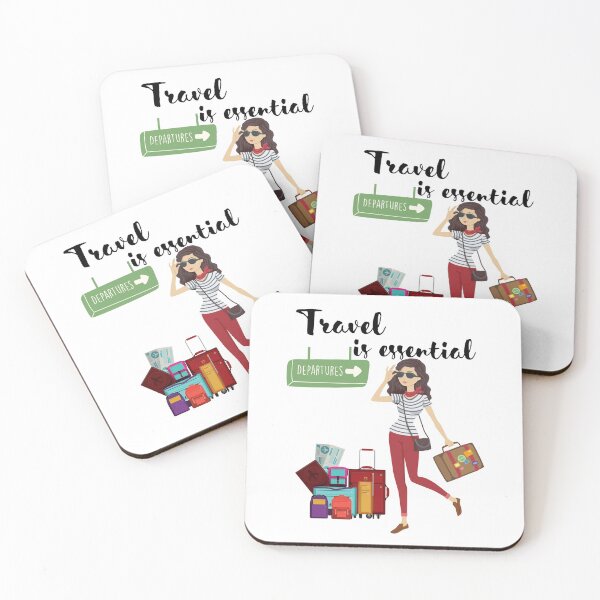 Item preview, Travel is Essential Depatures designed and sold by JustaGurli.