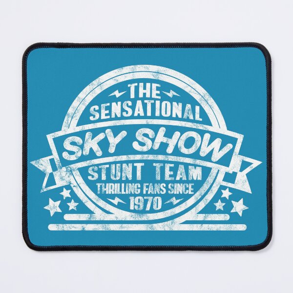 Item preview, 1970 - The Sensational Sky Show (Blue - Worn) designed and sold by Justin Ellis.