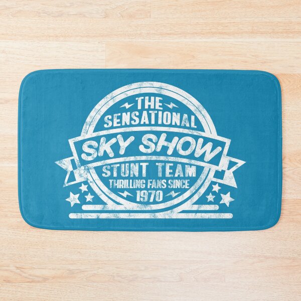 Item preview, 1970 - The Sensational Sky Show (Blue - Worn) designed and sold by Justin Ellis.