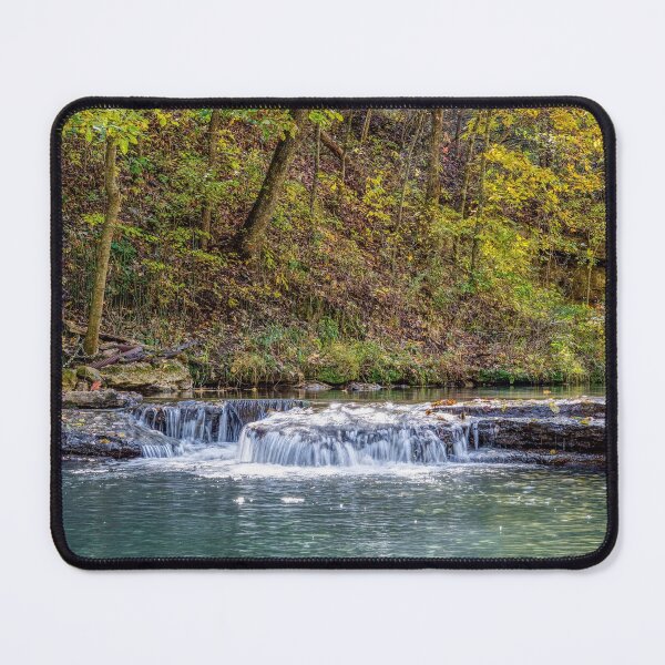 Item preview, Ozarks Golden Emerald Waterfall designed and sold by mljdwhite.