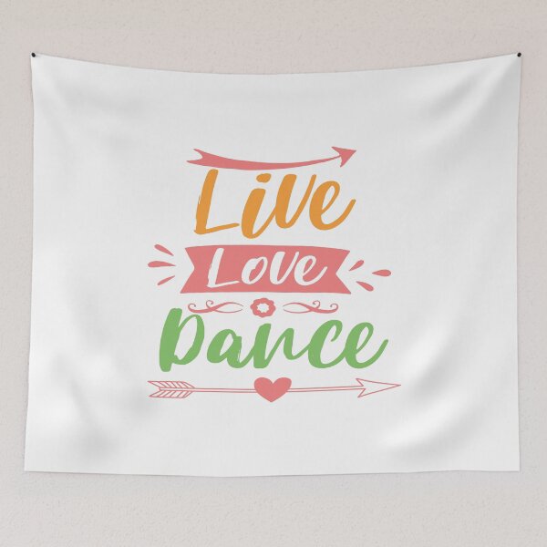 Item preview, Funny Live Love Dance Dancing Dancer dance crew designed and sold by Dream-bubble.
