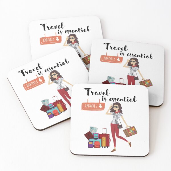Item preview, Travel is Essential Arrivals designed and sold by JustaGurli.