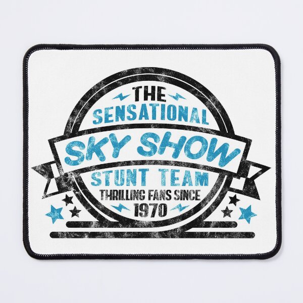 Item preview, 1970 - The Sensational Sky Show (Light - Worn) designed and sold by Justin Ellis.
