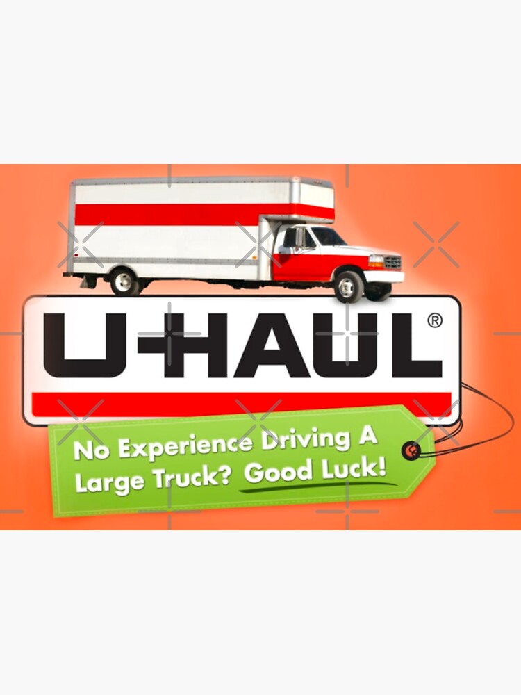 "UHAUL" Sticker by FordR24 Redbubble