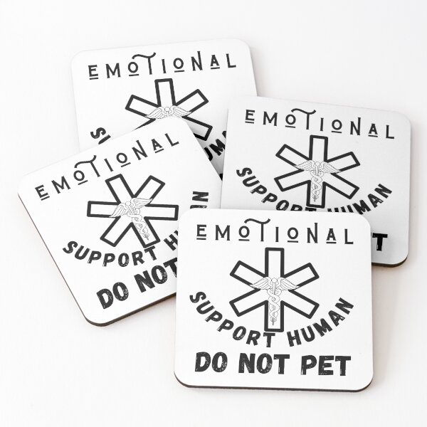 Item preview, emotional support human do not pet designed and sold by ronaldsonou.
