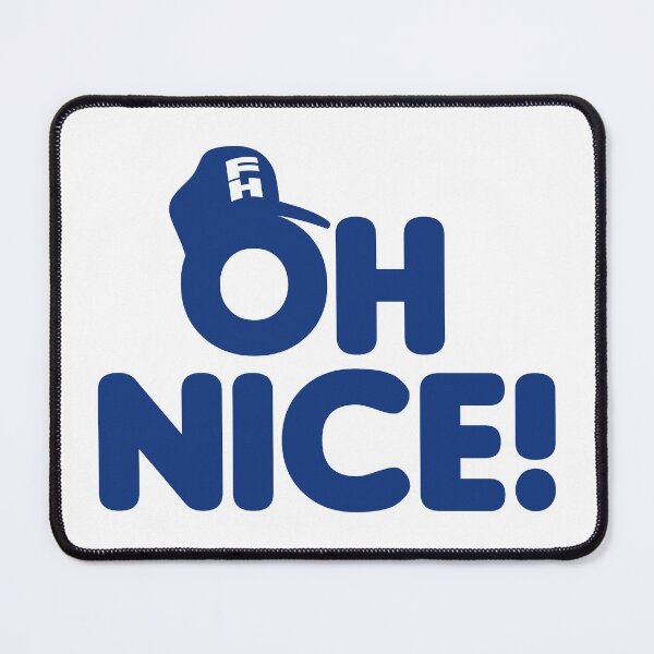 Item preview, Oh Nice! (Blue) designed and sold by Justin Ellis.