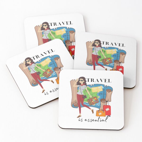 Item preview, Travel is Essential designed and sold by JustaGurli.
