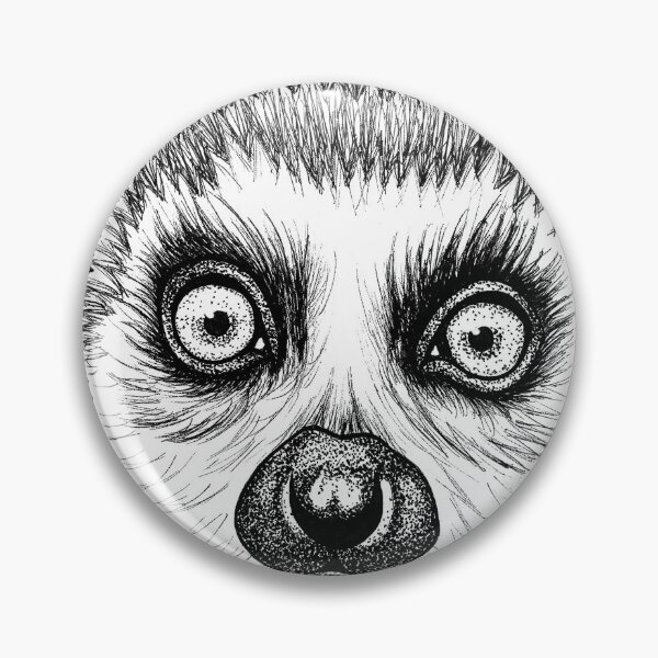 Item preview, Baby ring-tailed lemur print designed and sold by LorenDowding.