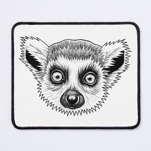 Item preview, Baby ring-tailed lemur print designed and sold by LorenDowding.