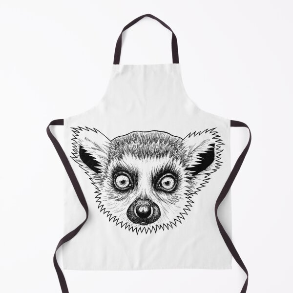 Item preview, Baby ring-tailed lemur print designed and sold by LorenDowding.