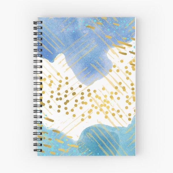 Aperçu de l'œuvre Bleu et or créée et vendue par creativeDaphne.
