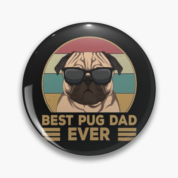 Item preview, Mejor pug papá nunca designed and sold by StarcyWol.