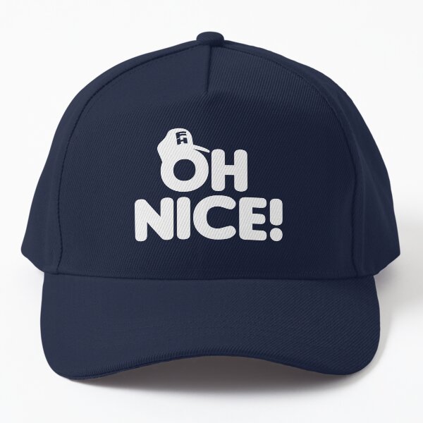 Item preview, Oh sympa! (Blanc sur bleu) designed and sold by Justin Ellis.