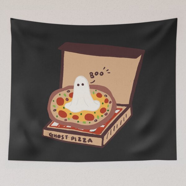 Item preview, Ghost Pizza designed and sold by littleredcheeks.