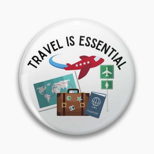 Item preview, Travel is Essential designed and sold by JustaGurli.