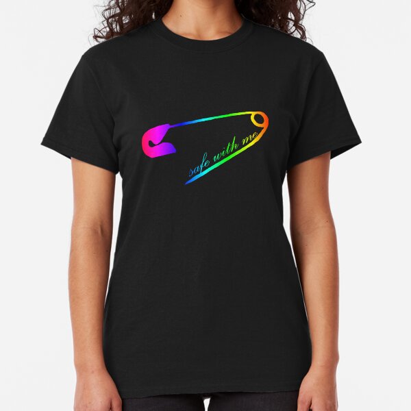Safe with me safety pin Classic T-Shirt