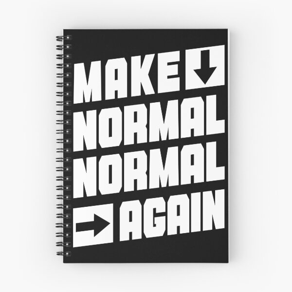 Item preview, MAKE NORMAL NORMAL AGAIN - WHITE designed and sold by Delapits.