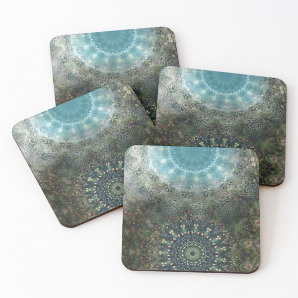 Item preview, Abstract psychedelic trippy art mandala design designed and sold by S Y N T H R E A L M.