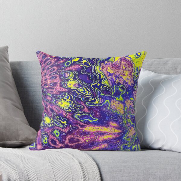 Item preview, Abstract psychedelic trippy art mandala design designed and sold by S Y N T H R E A L M.